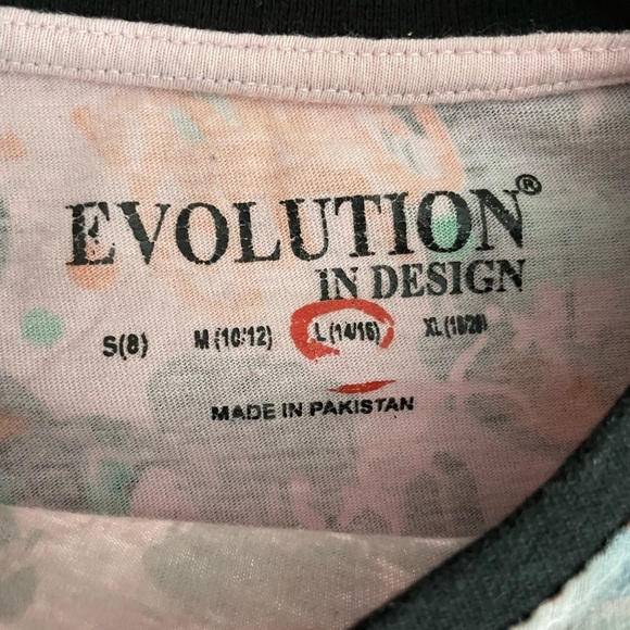 Evolution in Design shirt size L(14-16) - Picture 4 of 4